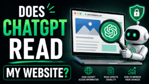 does chatgpt read my website