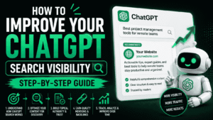 chatgpt search visibility